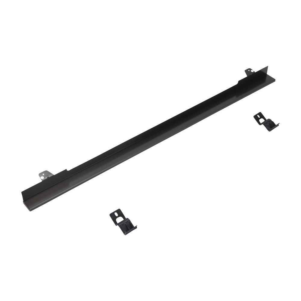 Whirlpool W11173700 27" Built-In Range Flush Installation Trim Kit, Black/Stainless Steel, fits WOS72EC7HV and WOD77EC7HV