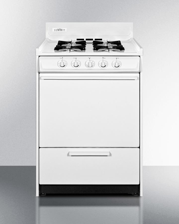 Summit WNM610P 24" Wide Gas Range