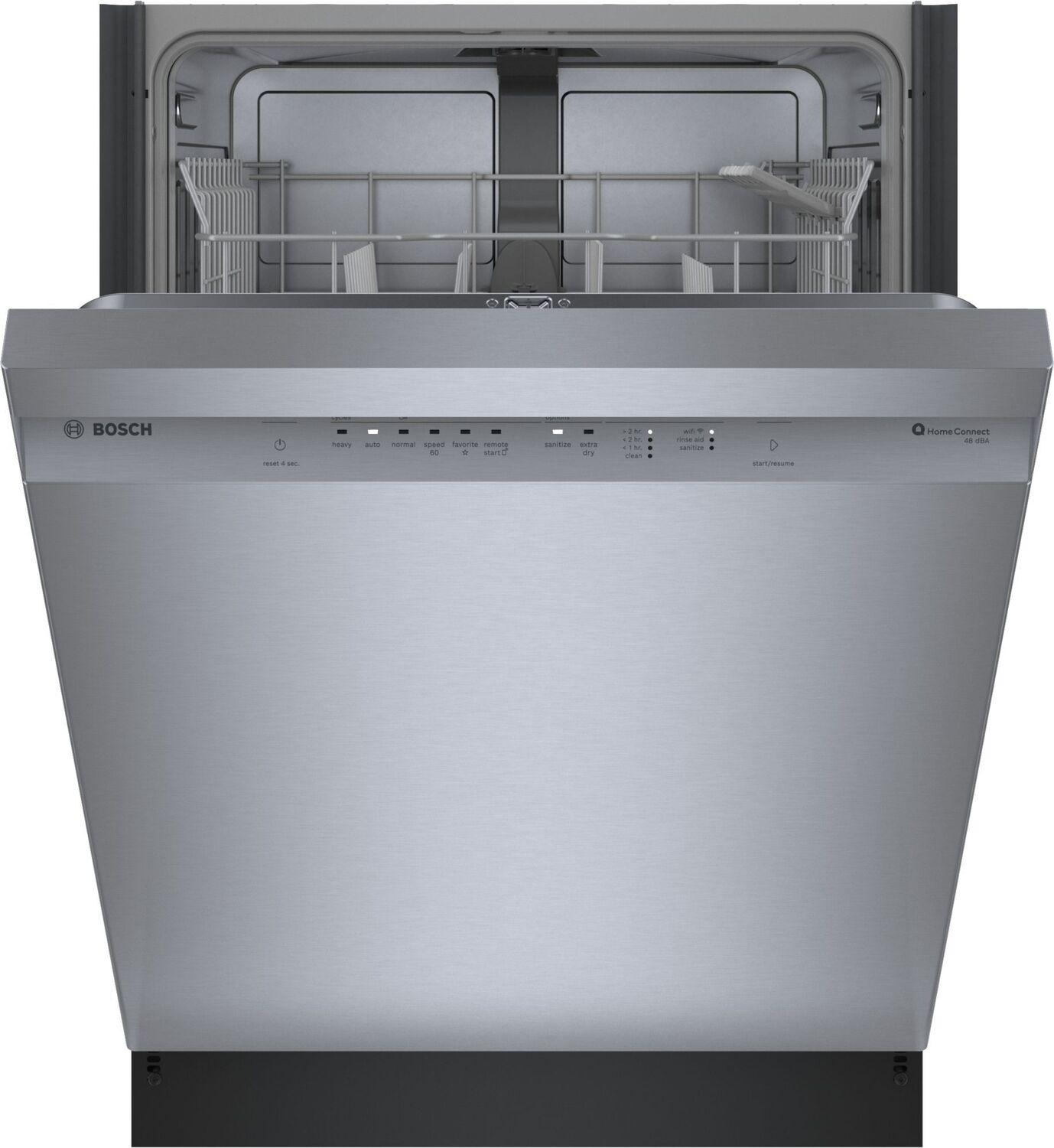 Bosch SHE4AEM5N 100 Plus Dishwasher 24" Stainless Steel Anti-fingerprint