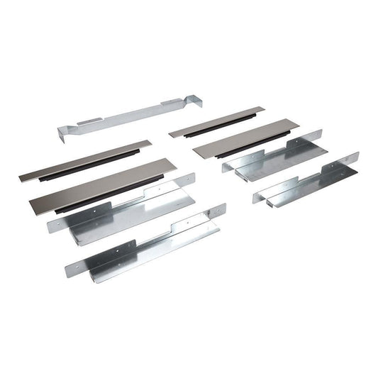 Kitchenaid W11300447 Built-In Oven Side Trim Kit, Stainless Steel with (2) 30" trim pieces