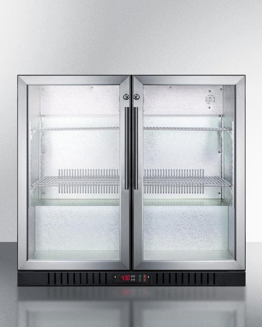 Summit SCR7012DBCSS 36" Wide Beverage Center