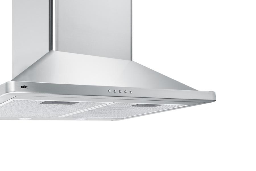 Summit SEH3624SSADA 24" Wide Wall-mounted Range Hood, ADA-compliant