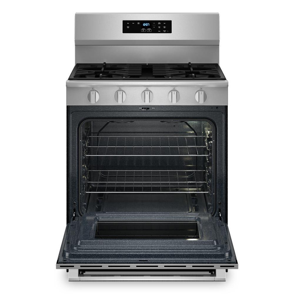 Maytag MFGS4030RS 30-Inch Wide Gas Range With Steam Clean - 5.0 cu. ft.