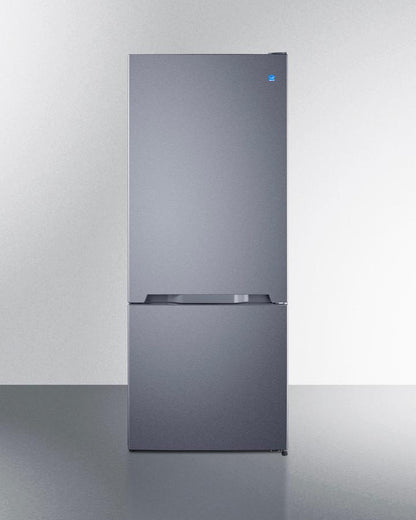 Summit FFBF154SS 28" Wide Bottom Mount Refrigerator-freezer