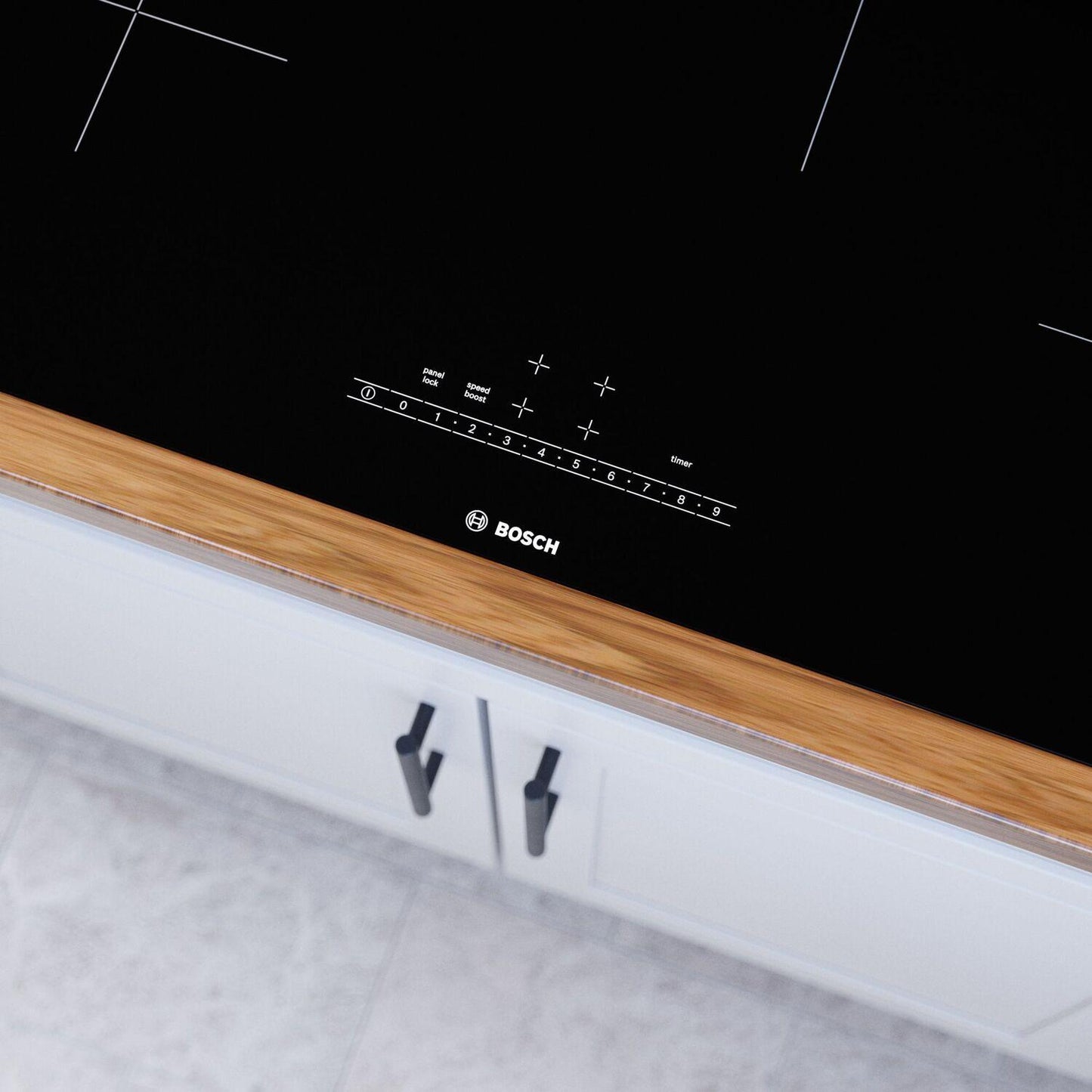 Bosch NIT5060UC 500 Series, Induction hob, 30'', surface mount without frame