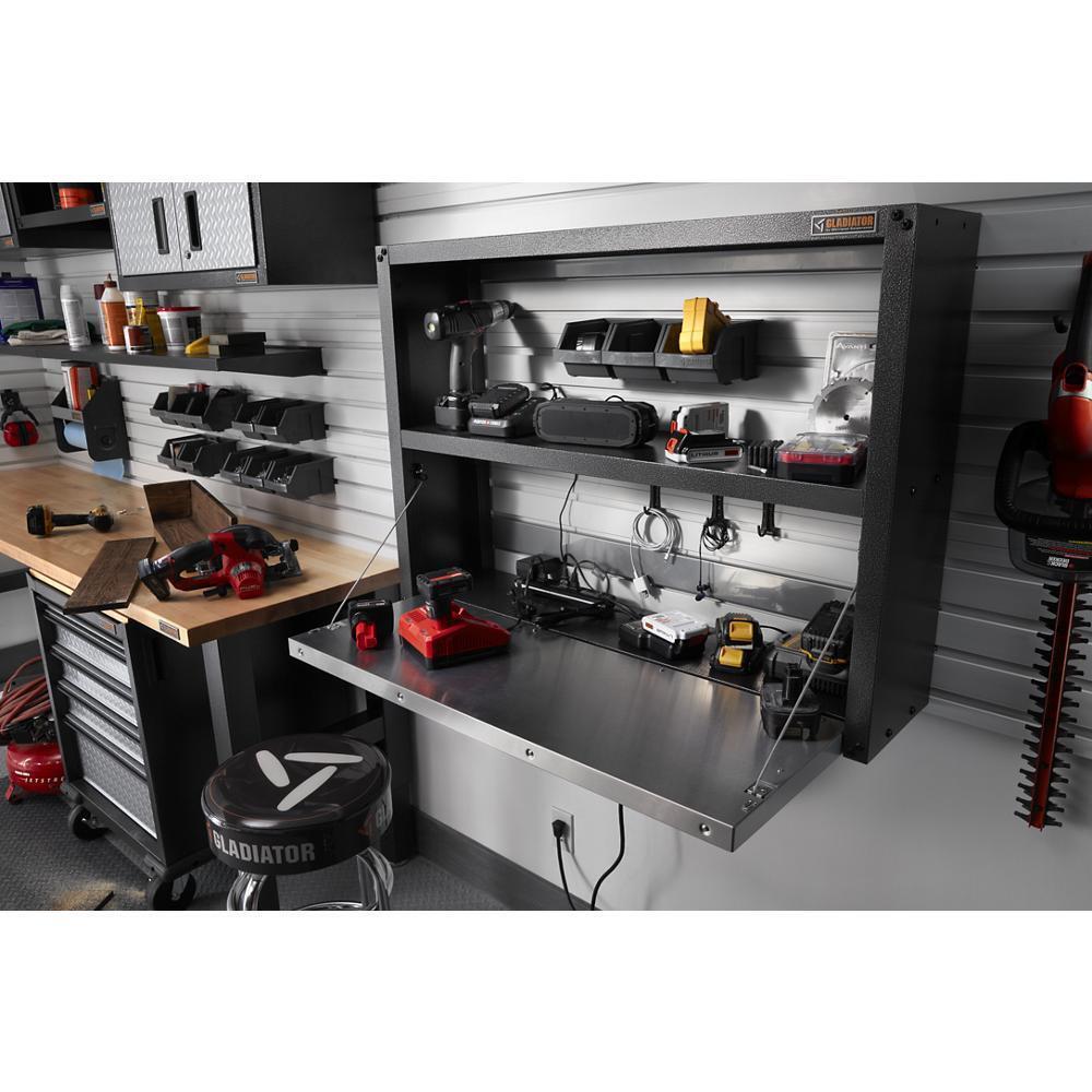 Gladiator GAWB04HWEG 4' Adjustable Height Hardwood Workbench