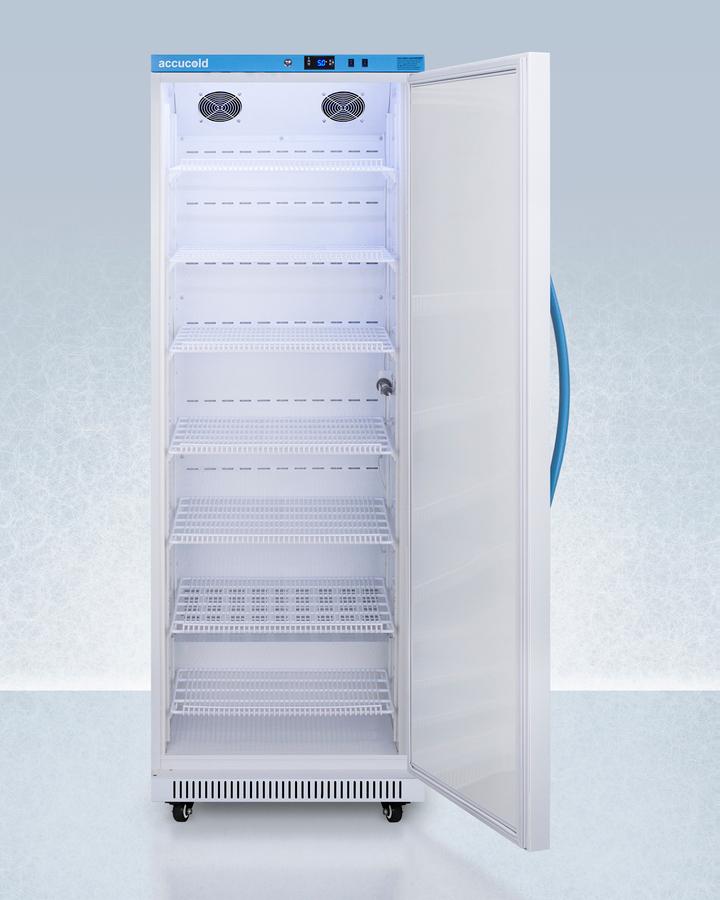 Summit ARS18PV456 18 CU.FT. Upright Vaccine Refrigerator, Certified To Nsf/ansi 456 Vaccine Storage Standard