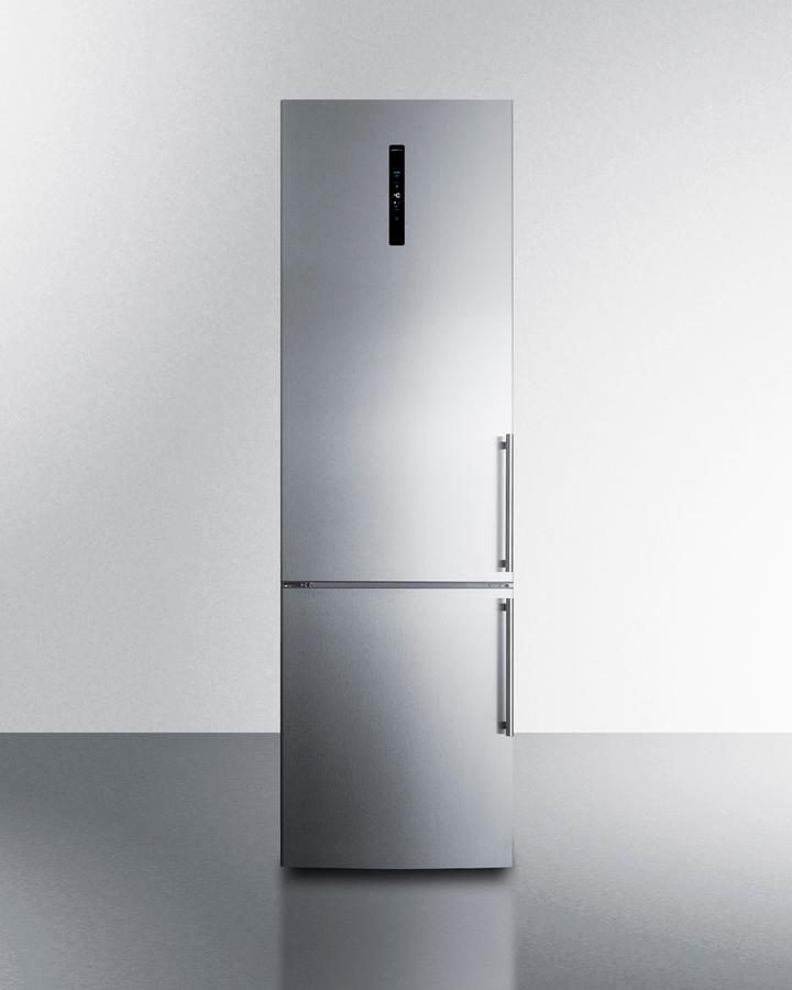 Summit FFBF181ES2LHD 24" Wide Bottom Freezer Refrigerator