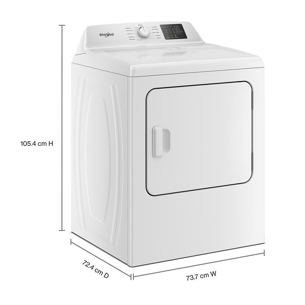 Whirlpool WED4105SW 7.0 cu. ft. Electric Dryer with AutoSensing - Vented Top Load Matching