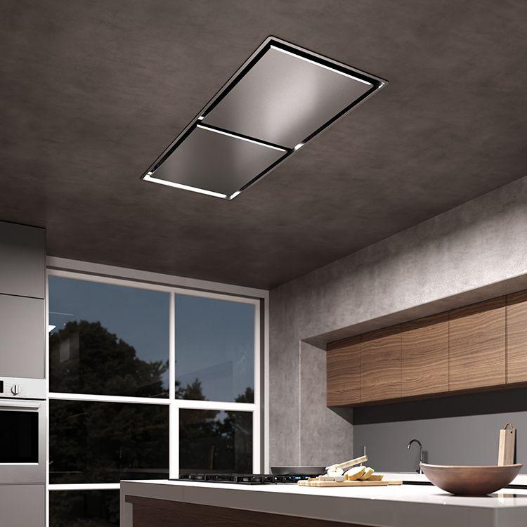 Elica ECEX40SS CIELO Ceiling Range Hood 40" wide - 600/1200CFM