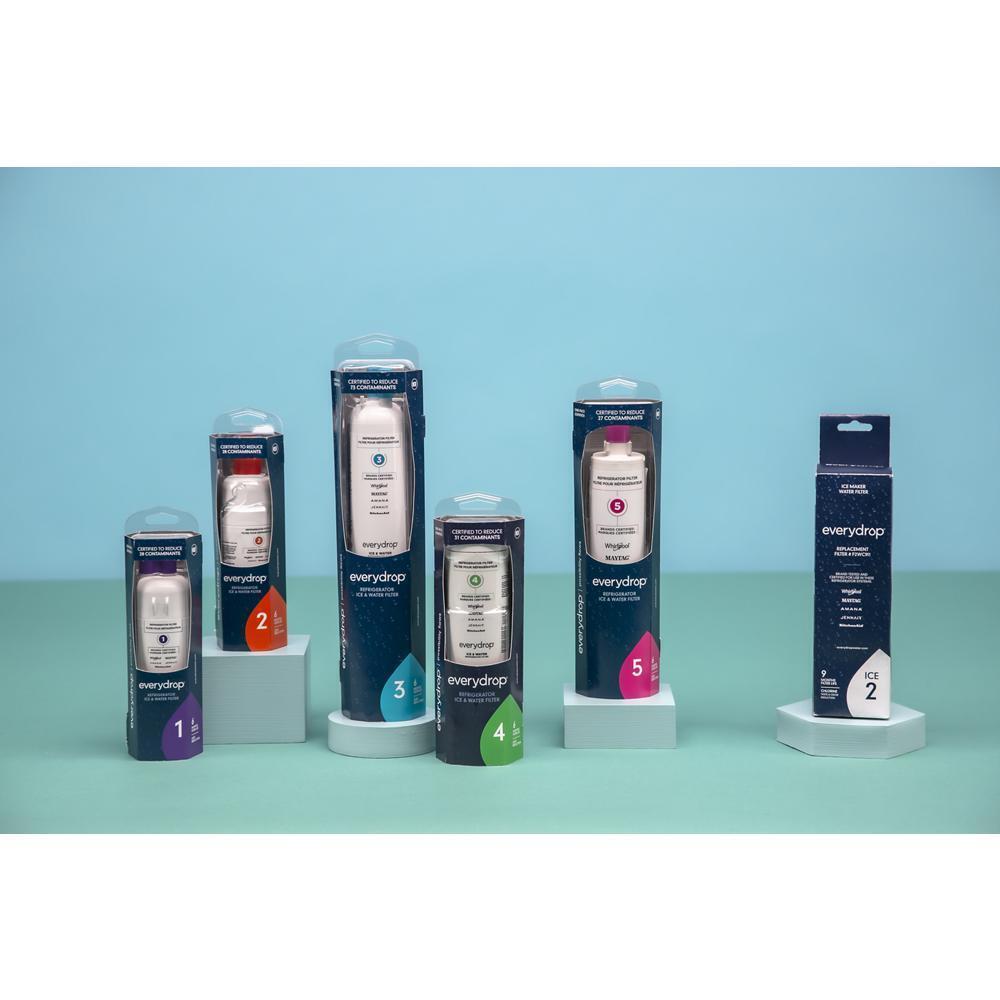 Kitchenaid EDR3RXD1 everydrop® Refrigerator Water Filter 3 - EDR3RXD1 (Pack of 1)