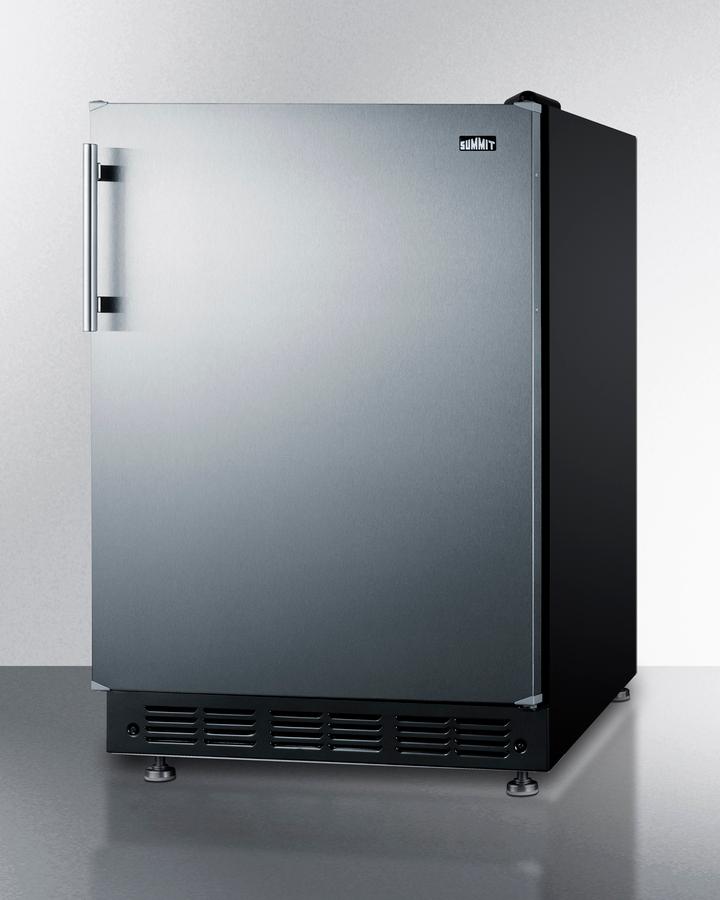 Summit FF708BLSSRS 24" Wide All-refrigerator