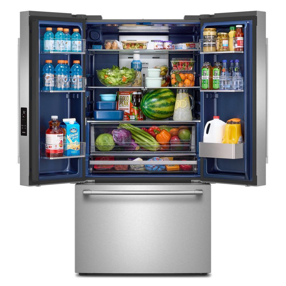 MRFF4336TZ Maytag® 31 Cu. Ft. XL Capacity French Door Bottom Mount Refrigerator with Ice + Water