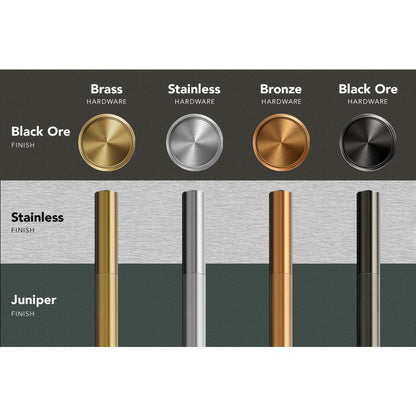 Kitchenaid KRFC236SJP Counter-Depth French Door Refrigerator with Internal Water Dispenser