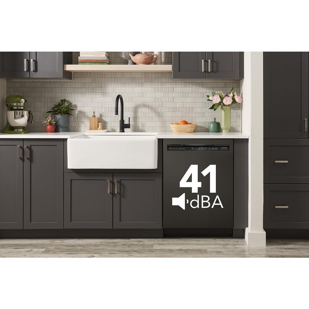 Kitchenaid KDFE304RBS Third Level Jet Rack Dishwasher with 40+ Total Wash Jets, 41 dBA