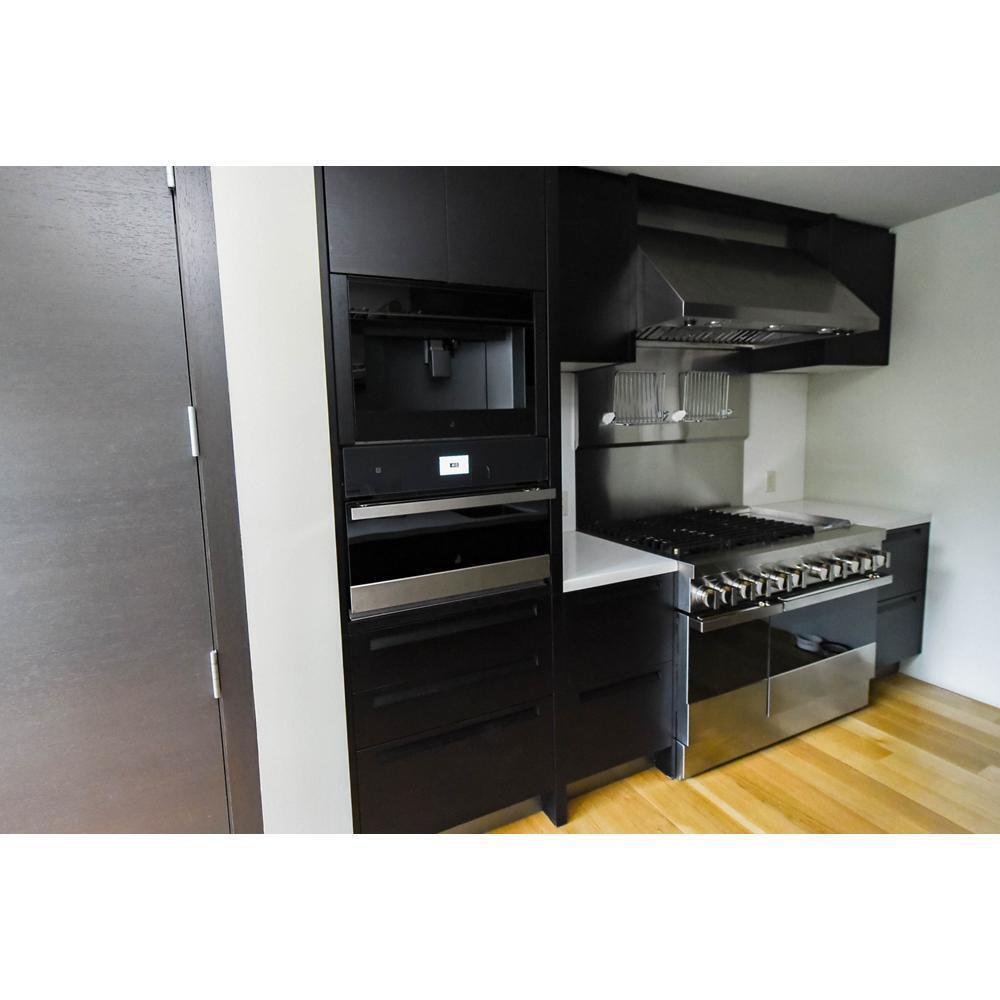 Kitchenaid W11290015 27" or 30" Built-In Oven/Microwave/Coffee Machine Side Trim Cover Kit, Black/Noir