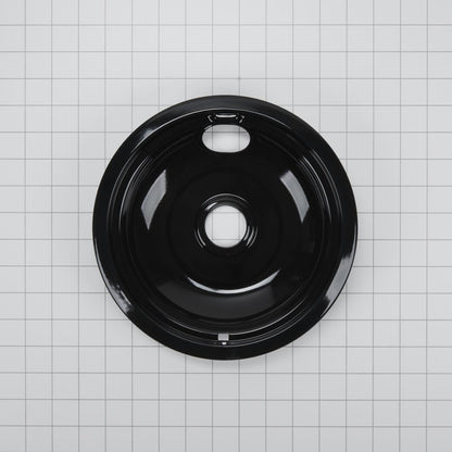 Whirlpool W10290350RW Range Electric/Cooktop 8-IN Round Drip Bowl (Single-Pack) - Black for Non-Hinged, 2-Wire Plug Cooking Elements