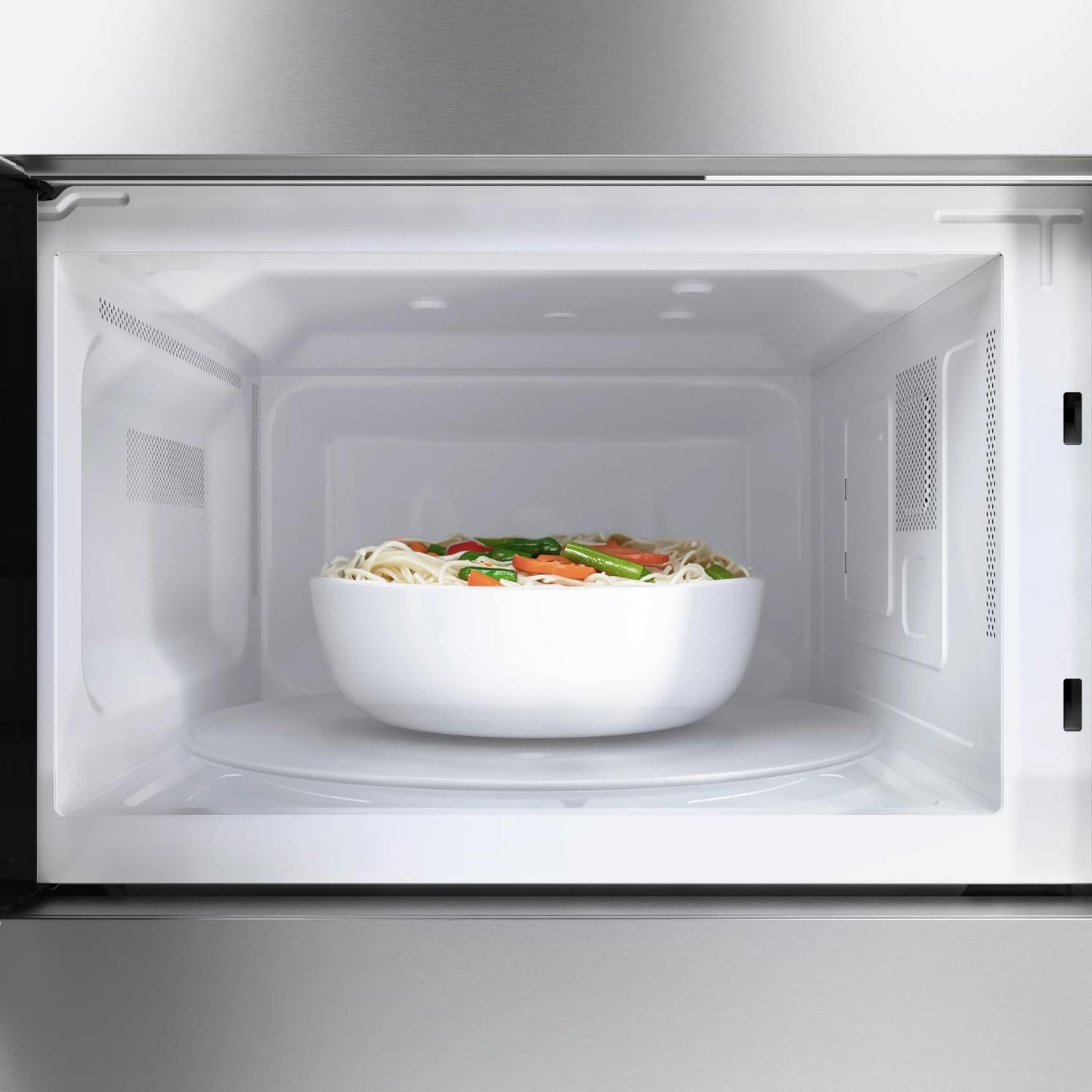 Bosch HMB30155UC 300 Series, Built-In Microwave, 24'', Door Hinge: left, Stainless steel