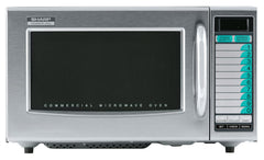 Sharp R21LVF Medium-Duty Commercial Microwave Oven with 1000 Watts