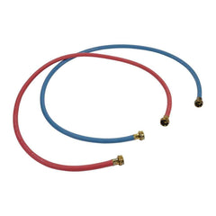 Maytag 8212545RP 5' Rubber washer fill hoses rated 1000 PSI with 2 female connections and built-in O-Rings - 2 pack
