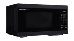 Sharp SMC1161HB 1.1 cu. ft. Black Countertop Microwave Oven