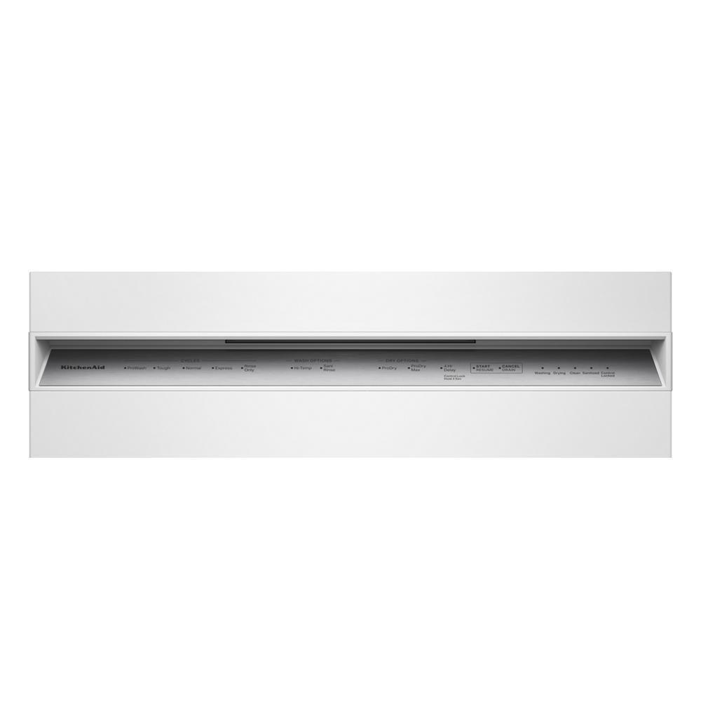 Kitchenaid KDFS224SWH Third Level Utensil Rack Dishwasher with 30+ Total Wash Jets, 47 dBA