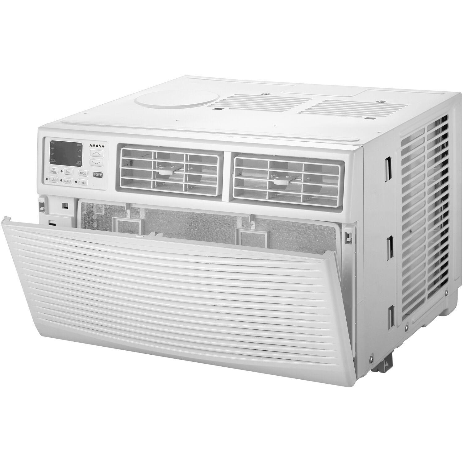 6,000 BTU 115V Window-Mounted Air Conditioner with Remote Control