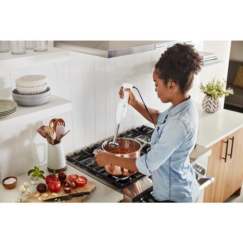 Kitchenaid KHBV53WH Variable Speed Corded Hand Blender