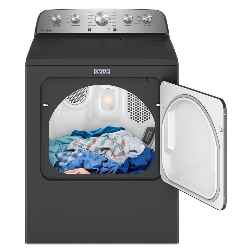 Maytag MGD5430PBK Top Load Gas Dryer with Steam-Enhanced Cycles - 7.0 cu. ft.