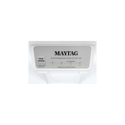 Maytag MRTX5121TW 33-Inch Wide Top-Freezer Refrigerator with Garage Mode-21 Cu. Ft.
