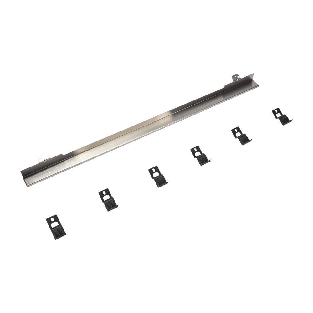 Kitchenaid W10791228 JennAir 27-IN Oven Flush Installation Trim Kit - Stainless Steel for Single/Double Built-In Oven Models (JJW2427DS, JJW2727DS, JJW2827DS)