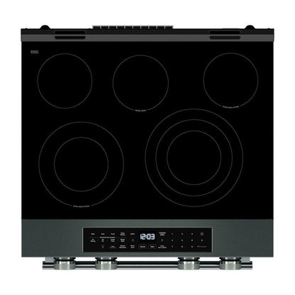 Kitchenaid KSES530SJP 5.3 Cu. Ft. Smart Slide-in Electric Range with Two Even-Heat™ Hyper Elements and Convection Cooking Modes