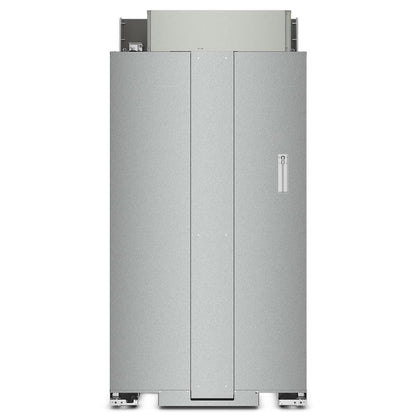 Kitchenaid KBSN702MPA 25.5 Cu Ft. 42" Built-In Side-by-Side Refrigerator with Panel-Ready Doors