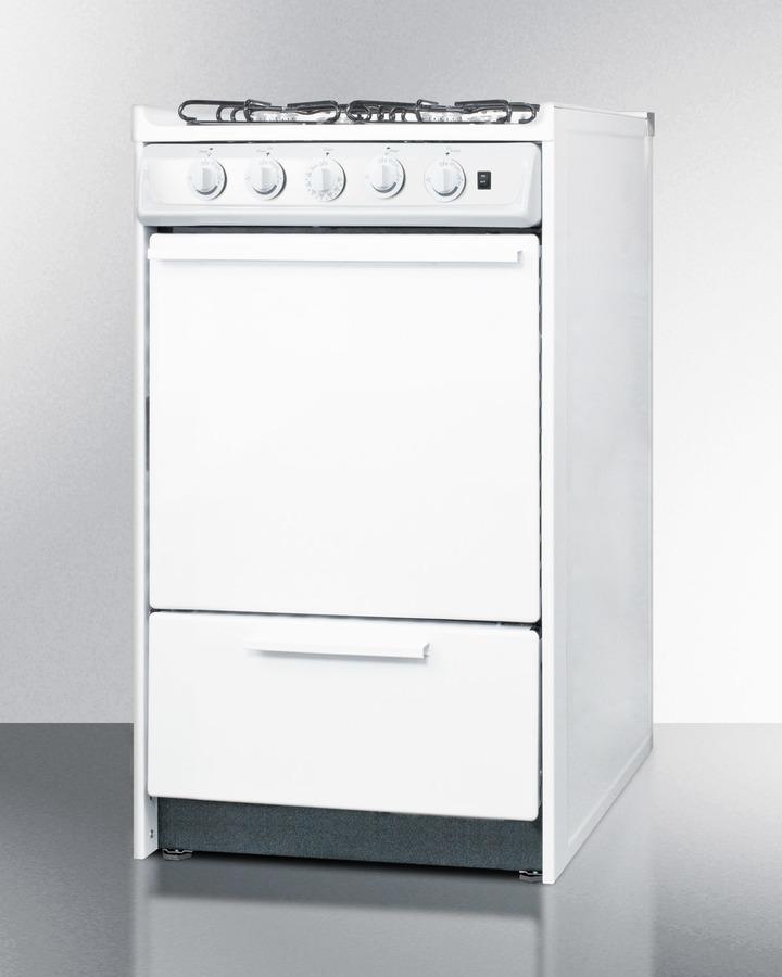 Summit WTM1107RS 20" Wide Gas Range