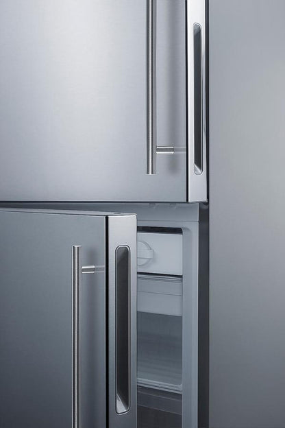 Summit FFBF279SSXH72LHD 28" Wide Bottom Freezer Refrigerator