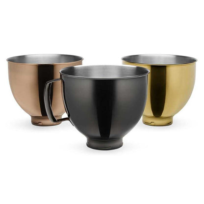Kitchenaid KSM5SSBRC 5 Quart Tilt-Head Metallic Finish Stainless Steel Bowl