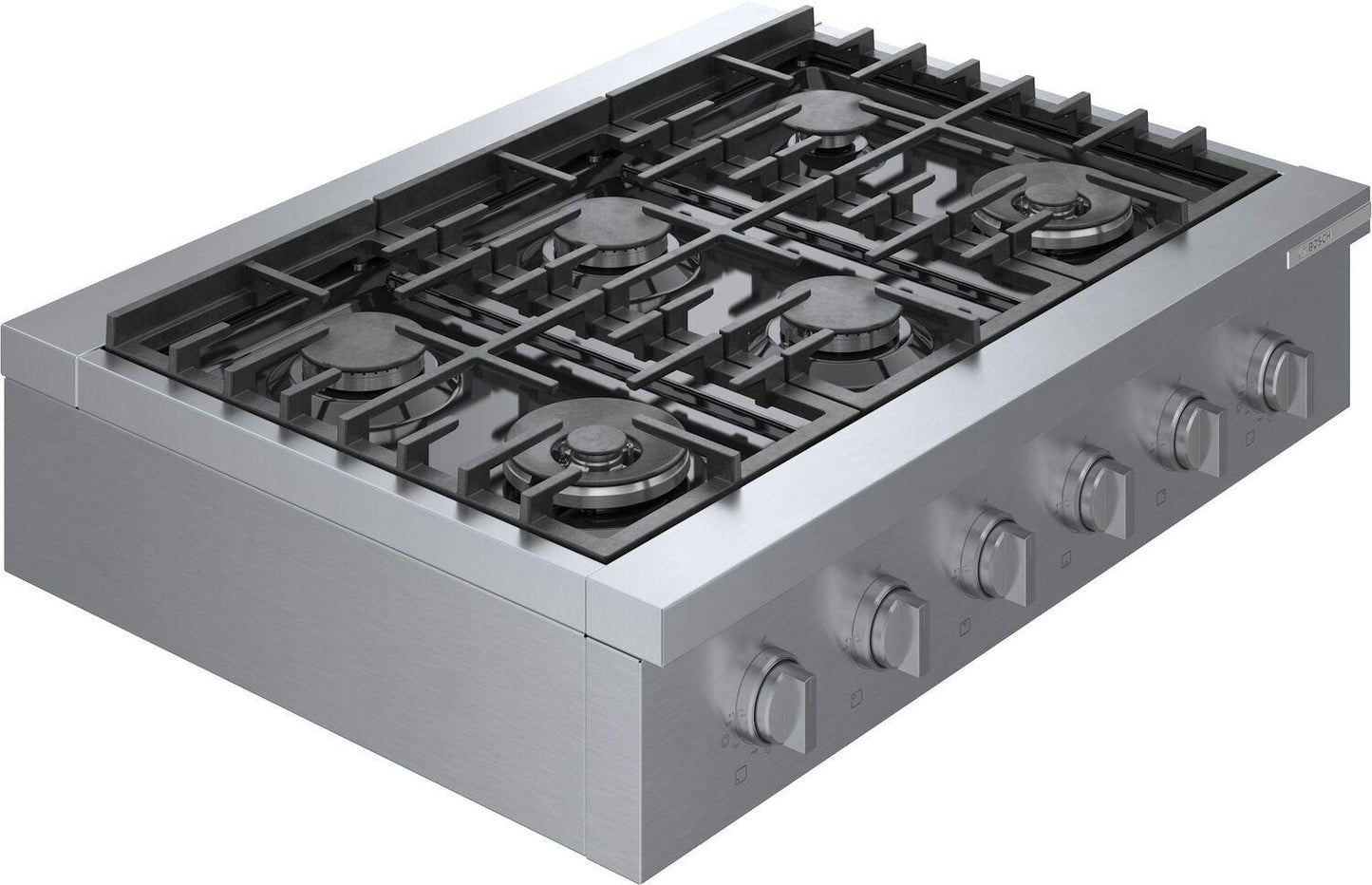 Bosch RGM8658UC 800 Series, Professional Rangetop, 36 ", Stainless steel