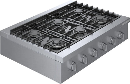 Bosch RGM8658UC 800 Series, Professional Rangetop, 36 ", Stainless steel
