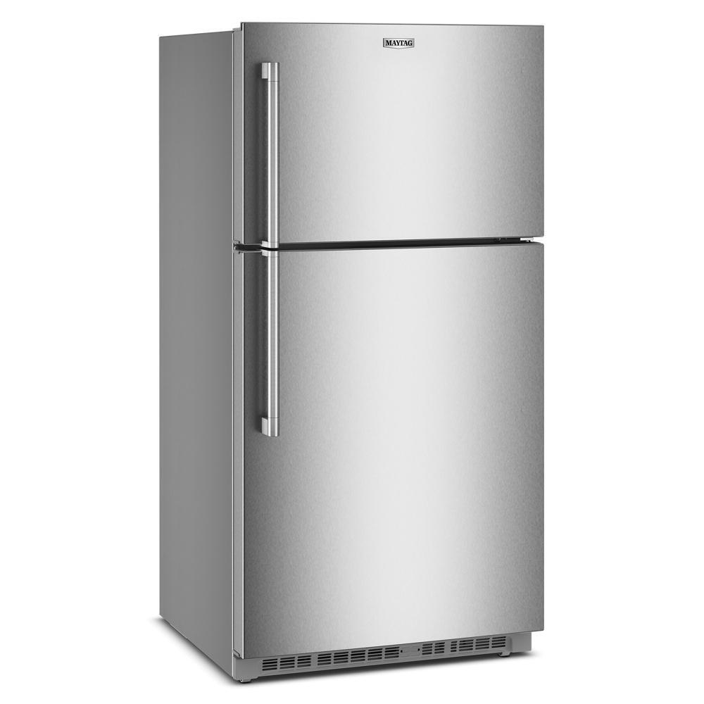 Maytag MRTX5121TZ 33-Inch Wide Top-Freezer Refrigerator with Garage Mode-21 Cu. Ft.