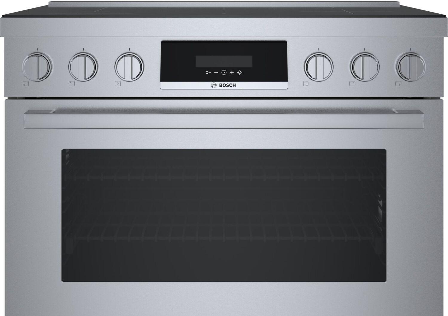 Bosch HIS8655U 800 Series Induction freestanding range 36" Stainless Steel