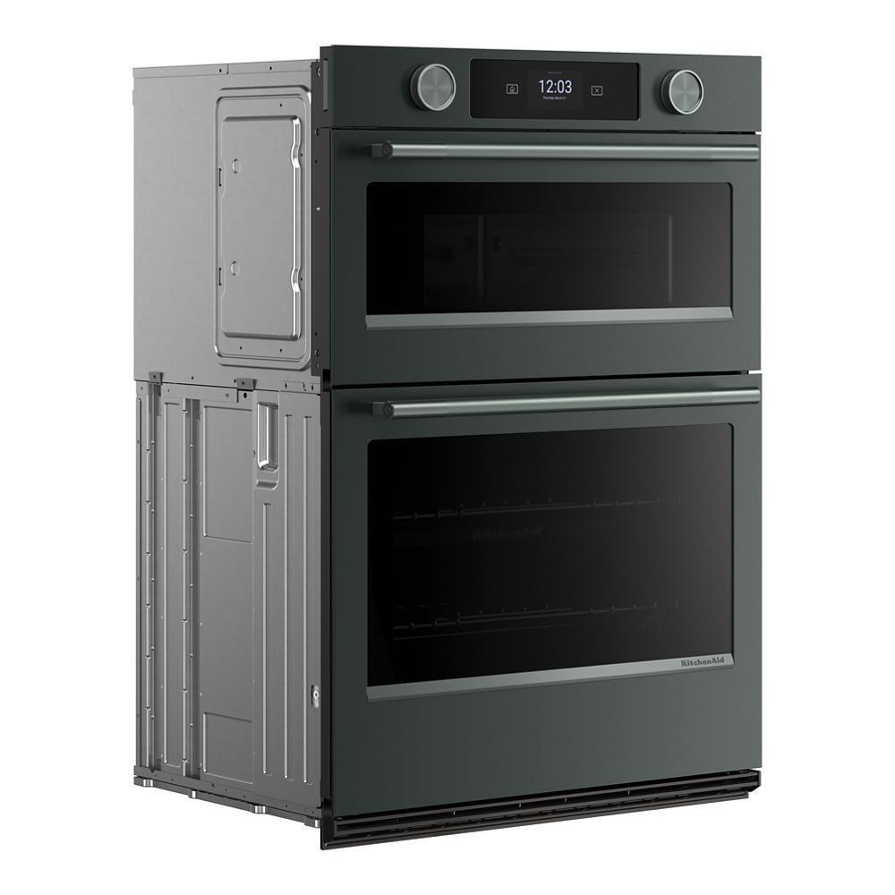 Kitchenaid KOEC930SJP 30-inch Smart Electric Combo Wall Oven with Intelligent Cooking Camera - Juniper