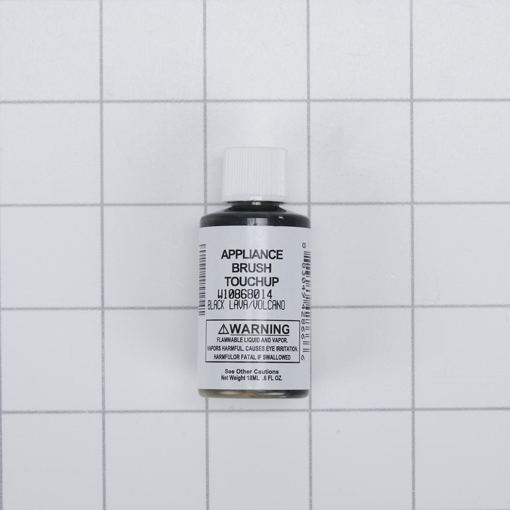 Whirlpool W10868014 Touch-Up Paint with a Brush - Black Lava/Volcano 0.6-oz