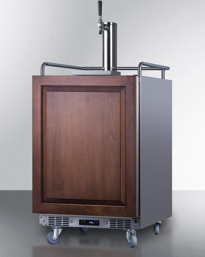 Summit SBC682PNR 24" Wide Built-in Kegerator (panel Not Included)