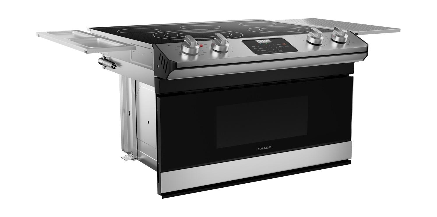 Sharp Smart Radiant Rangetop with Microwave Drawer Oven