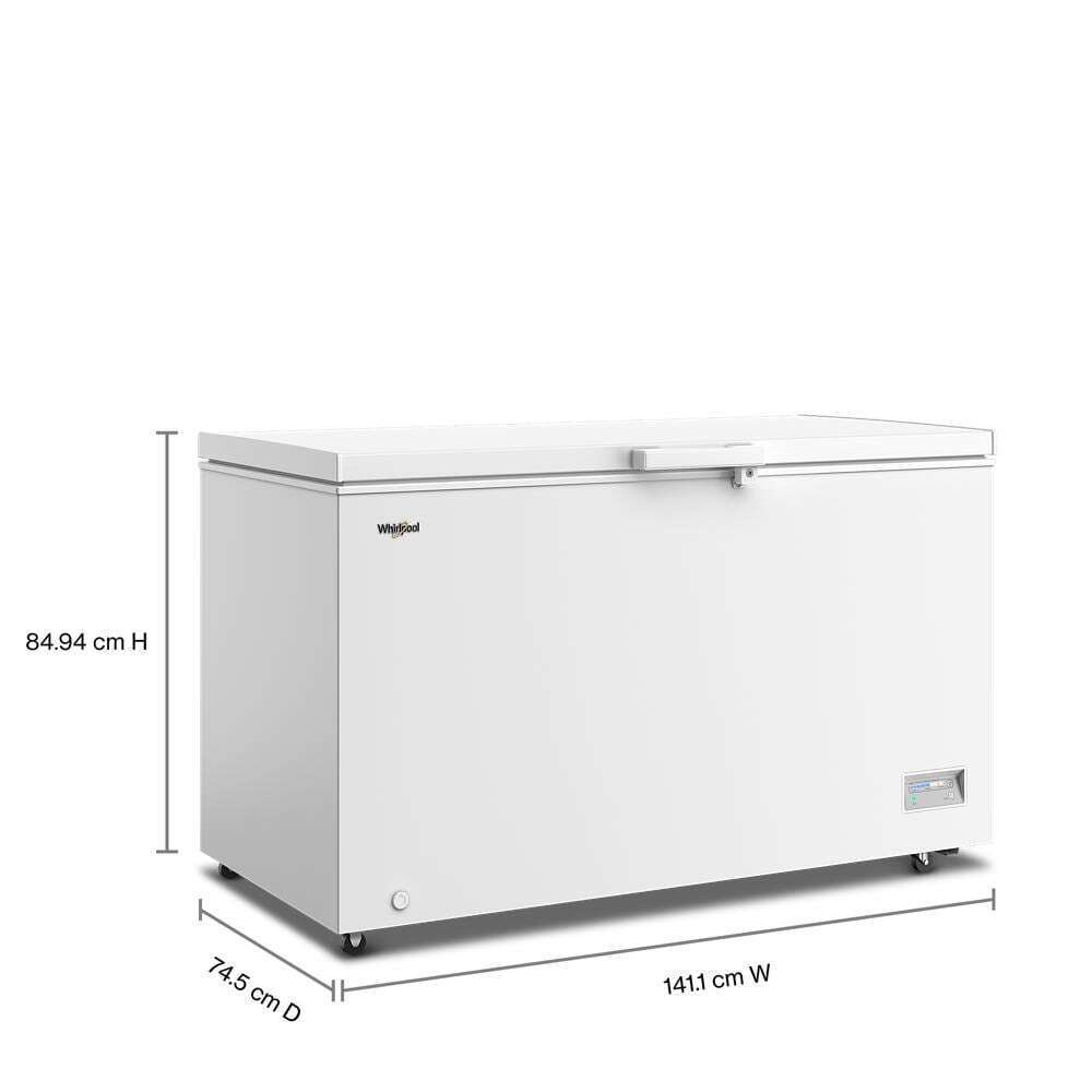 WZCC5516TW Whirlpool® 16 cu. ft. Convertible Freezer-to-Fridge Chest Freezer with 3 Storage Baskets