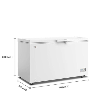 WZCC5516TW Whirlpool® 16 cu. ft. Convertible Freezer-to-Fridge Chest Freezer with 3 Storage Baskets