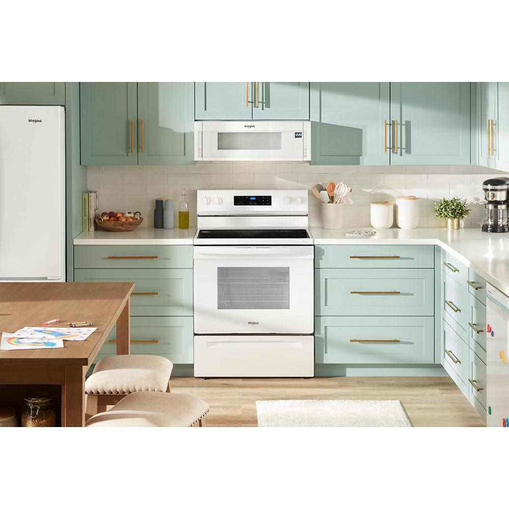 Whirlpool WFES3030RW 30-inch Electric Range with No Preheat Mode