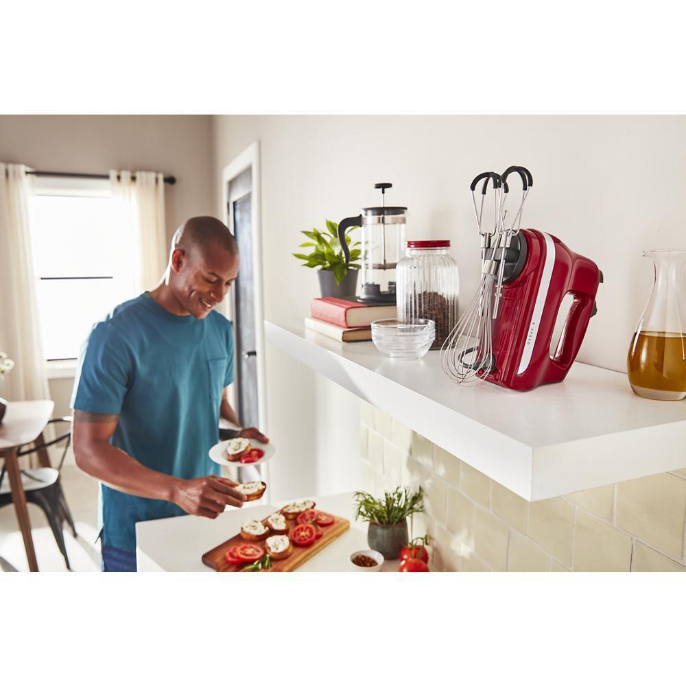 Kitchenaid KHM6118ER 6 Speed Hand Mixer with Flex Edge Beaters