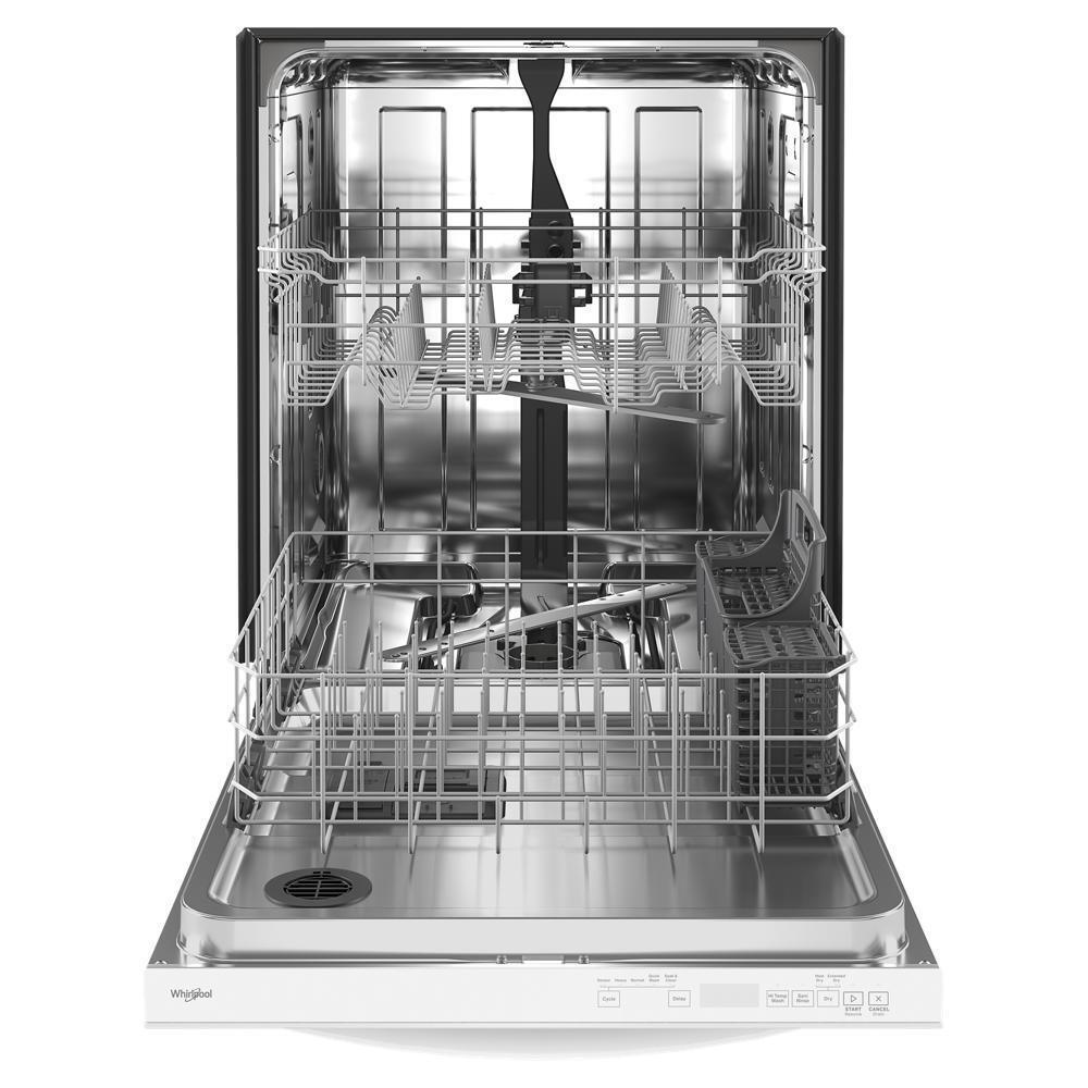 Whirlpool WDT740SALW Large Capacity Dishwasher with Tall Top Rack