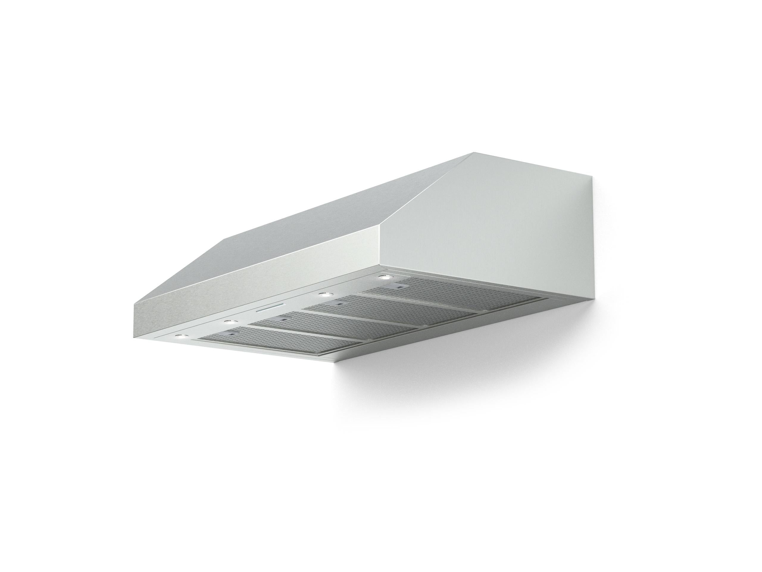 Verona VELP4810GSS 48" Designer Low Profile Hood, Wall-mount - 1200 CFM - 4 Speeds